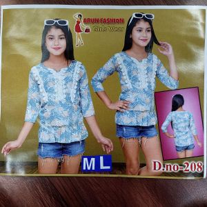 Anika NS Printed Top for Girls | Age Group: 8-12 Yrs