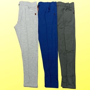 Double Button 4 Way Lycra Trousers for Men