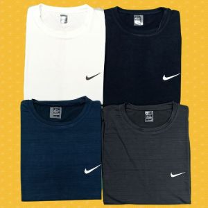 Half Sleeves 4 Way Lycra T-Shirts for Men